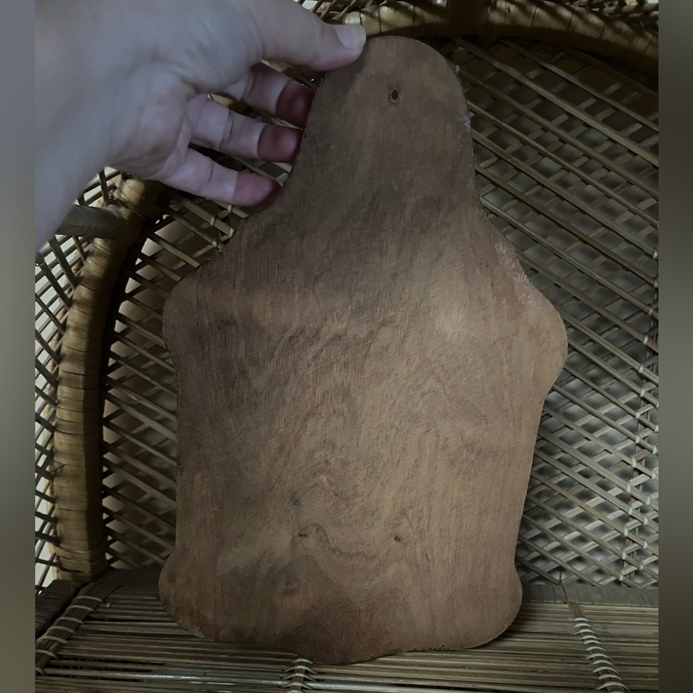 Vintage Wood Key and Mail Holder - Picture 4 of 7